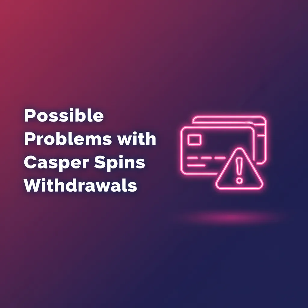 Infographic of common Casper Spins withdrawal issues and quick fixes: verification, name match, limits, bank/card, wagering.