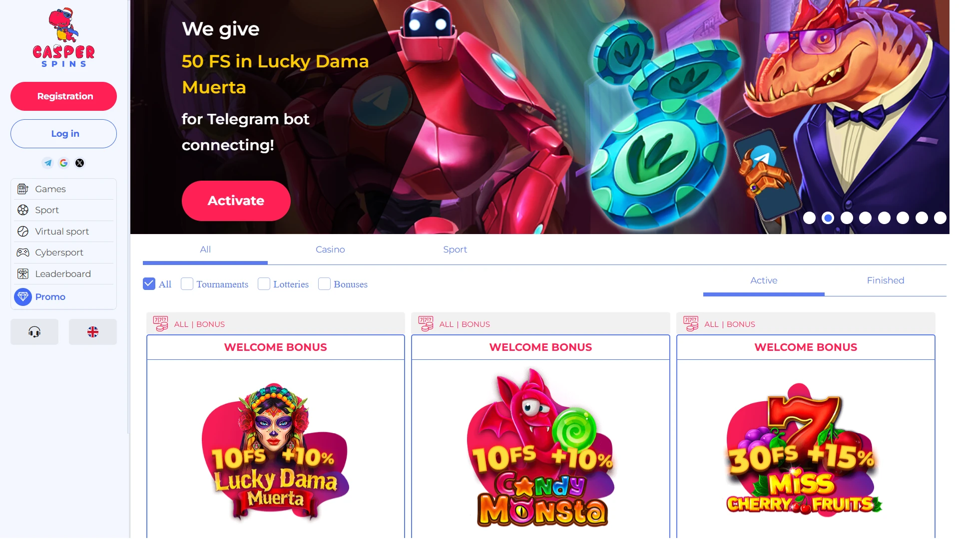 Unlock rewarding bonus deals on the Casper Spins Casino promo page.